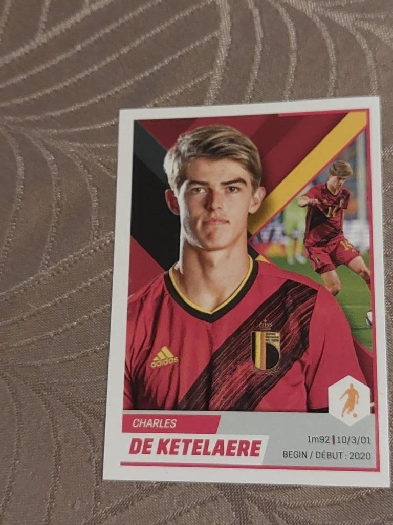 Panini / Sticker / Charles De Ketelaere/Belgian Red Devils, Collections, Envoi, Neuf, Affiche, Image ou Autocollant