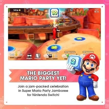 Nintendo | Super Mario Party Jamboree | GRATIS LEVERING, Games en Spelcomputers, Games | Nintendo Switch, Avontuur en Actie, Online
