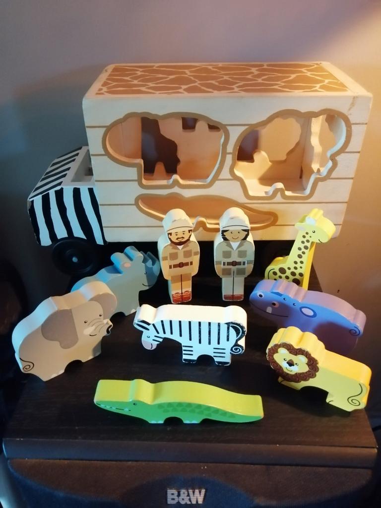 Jeep safari de Melissa et Doug avec des animaux, Enlèvement ou Envoi, Comme neuf