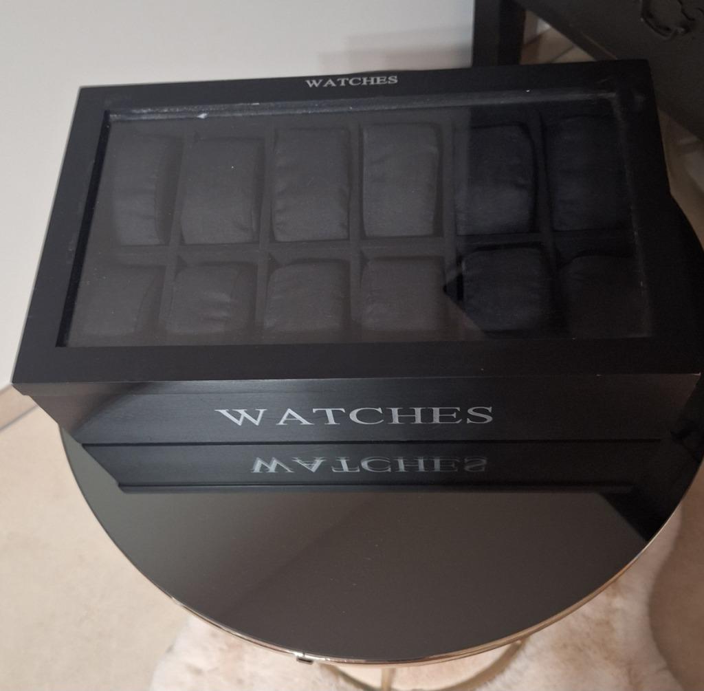 Boîte de rangement pour montres, Enlèvement ou Envoi, Comme neuf