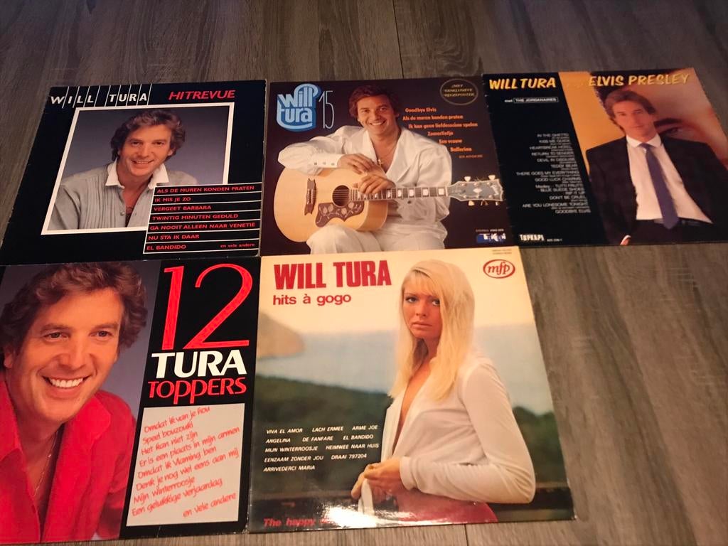 5 LP’S WILL TURA, Ophalen