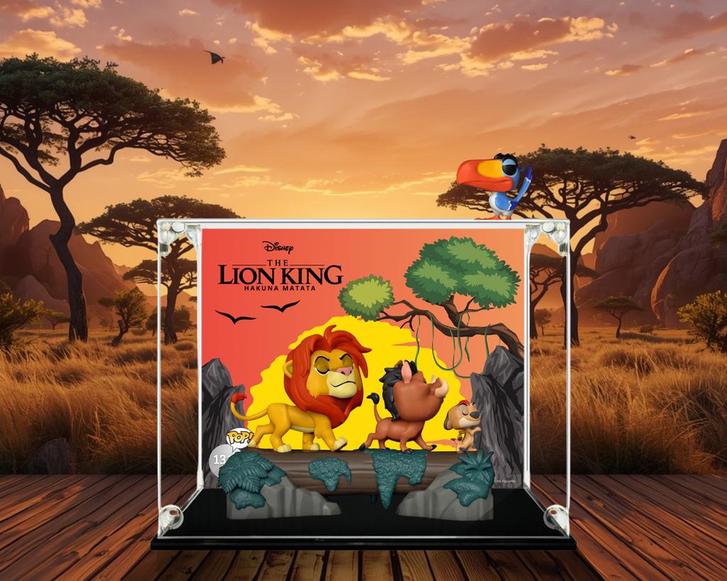 Vitrine pour Funko Pop Moments Le Roi Lion – Hakuna Matata, Enlèvement ou Envoi