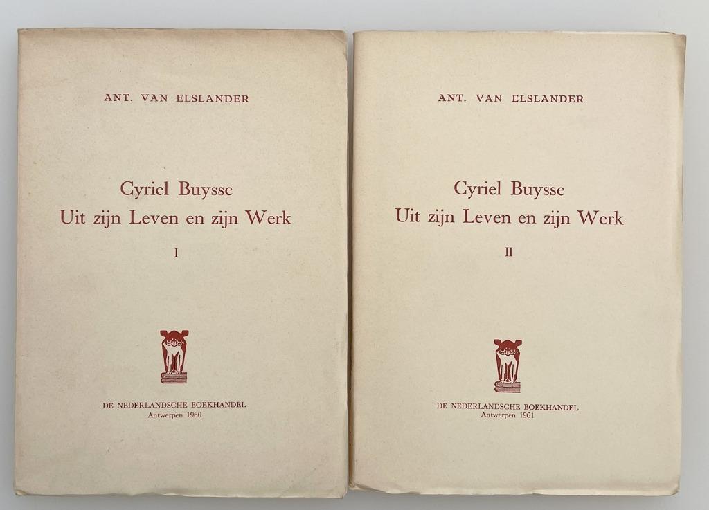 Cyriel Buysse Uit zijn Leven en zijn Werk, Ophalen of Verzenden