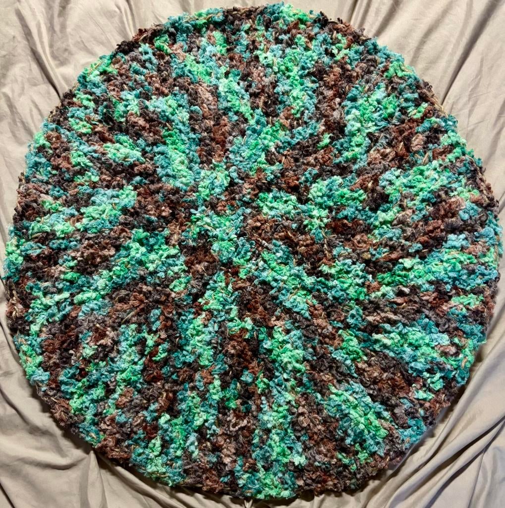 Tapis en jute et polyester, Maison & Meubles, Ameublement | Tapis & Moquettes, Enlèvement, Neuf