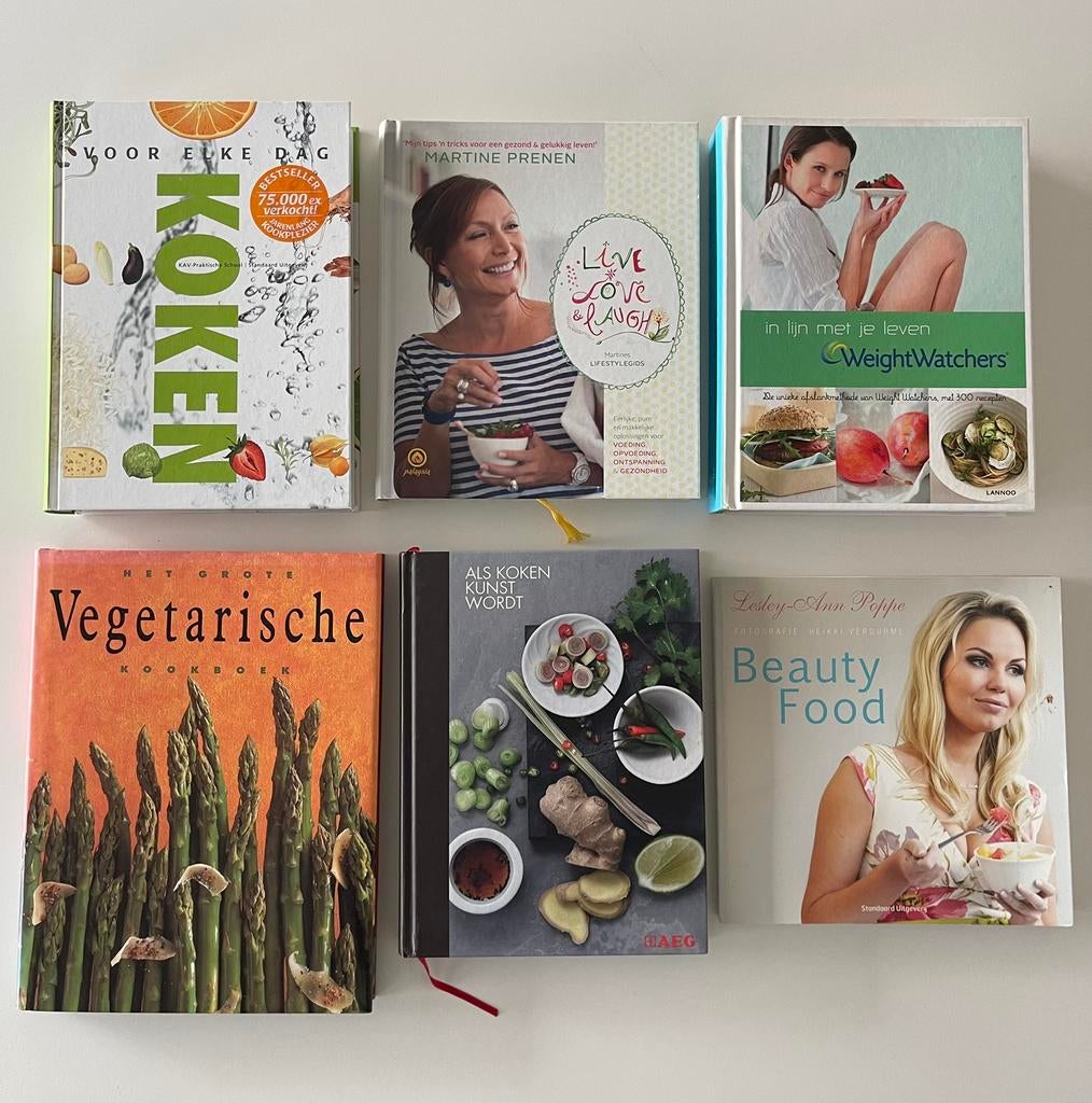 Kookboeken en Gezondheidsboeken, Enlèvement, Utilisé