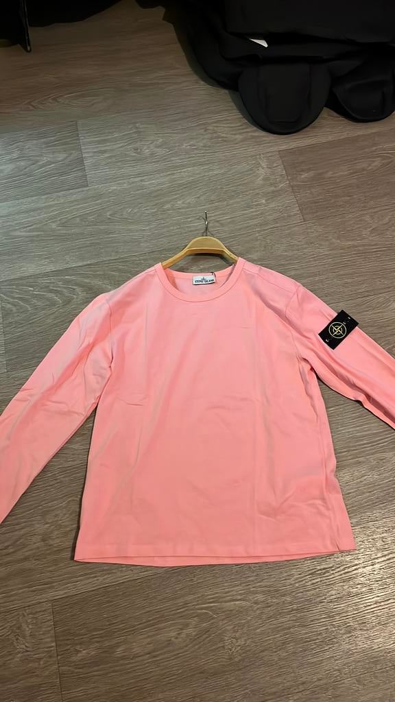 Pull Stone Island, Enlèvement ou Envoi, Neuf, Taille 52/54 (L), Rose