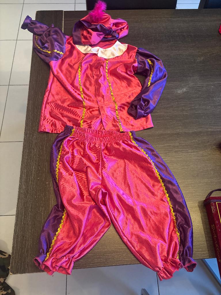 Sint en pieten kostuum kids, Enlèvement ou Envoi, Utilisé