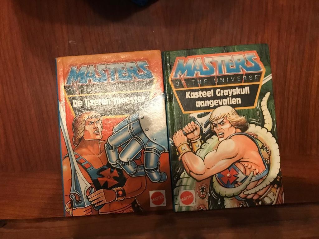 meesters van het universum MOTU 2 kleine boekjes Mattel, Ophalen of Verzenden, Gelezen