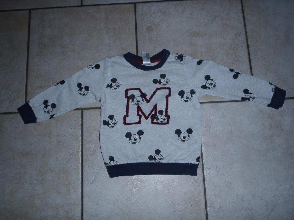 Mickey trui maat 80 - Disney baby, Truitje of Vestje, Ophalen of Verzenden, Zo goed als nieuw, Disney baby