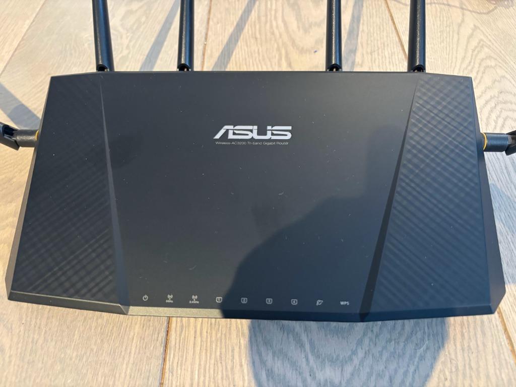 ASUS RT-AC3200 Wifi Router, Computers en Software, Ophalen of Verzenden, Zo goed als nieuw, Router, ASUS