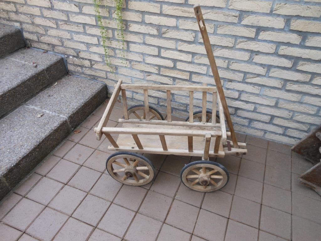 ancienne charrette en bois, Enlèvement