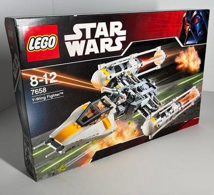 Lego STAR WARS 7658 Y-wing fighter, Ophalen of Verzenden, Zo goed als nieuw, Overige typen