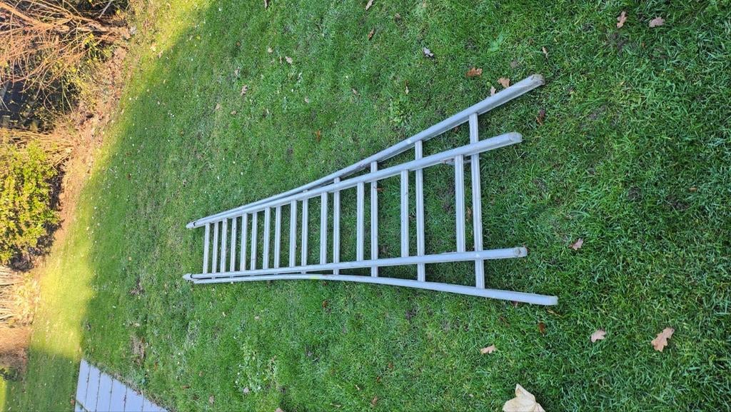 converteerbare ladder van 5 m, Ophalen, Zo goed als nieuw, Ladder