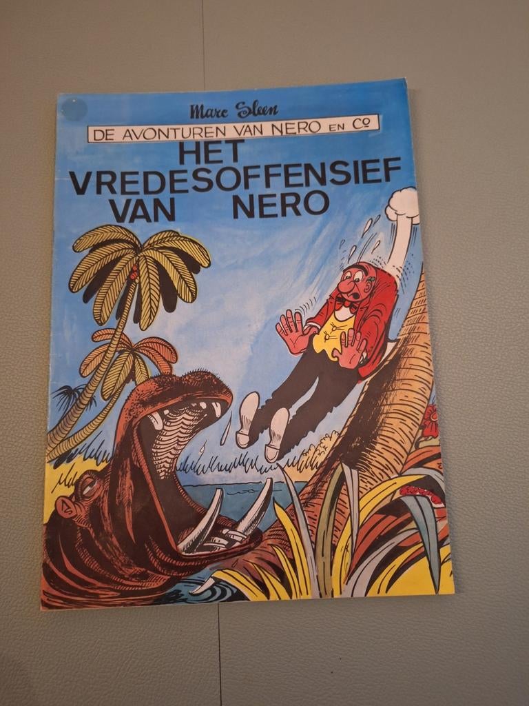 Strip Nero: Het Vredesoffensief van Nero, Boeken, Marc Sleen, Eén stripboek, Ophalen of Verzenden, Zo goed als nieuw