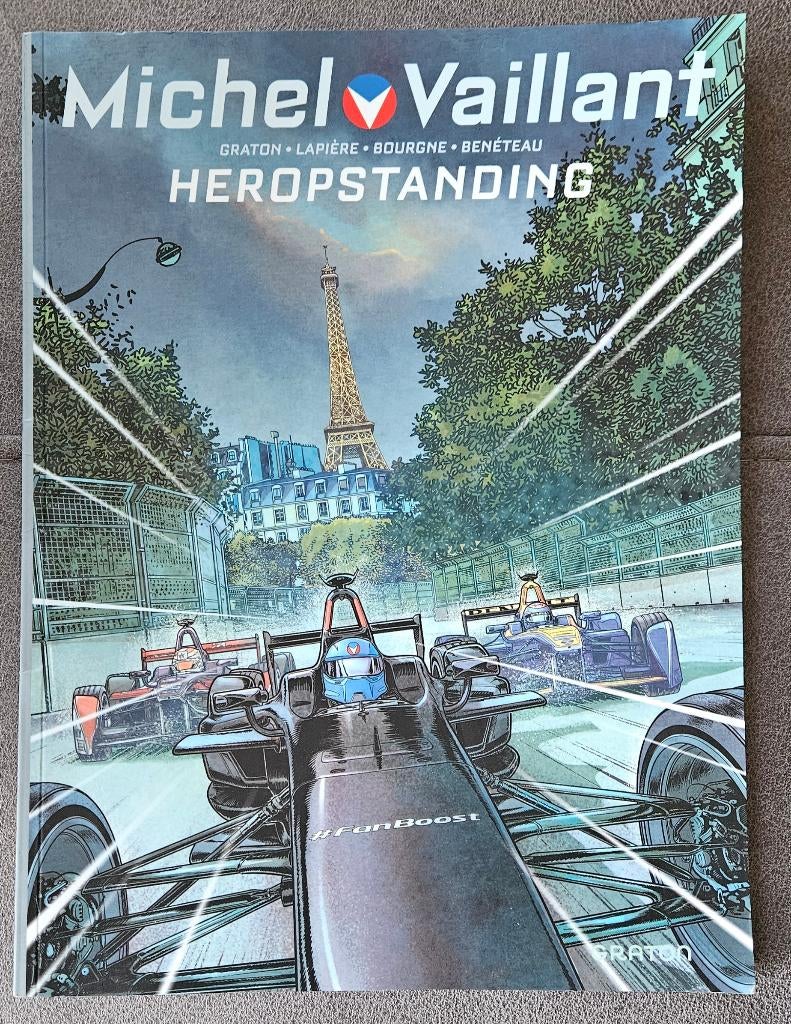 Strip Michel Vaillant speciale uitgave Renault, Boeken, Stripverhalen, Ophalen of Verzenden