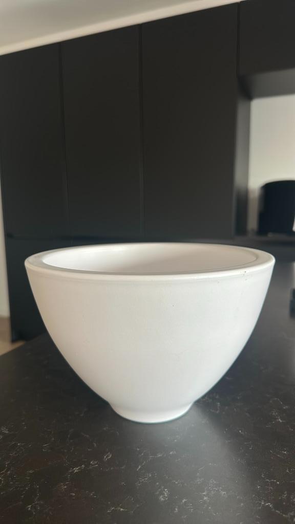 Royale serveerschaal, matt wit, Ophalen