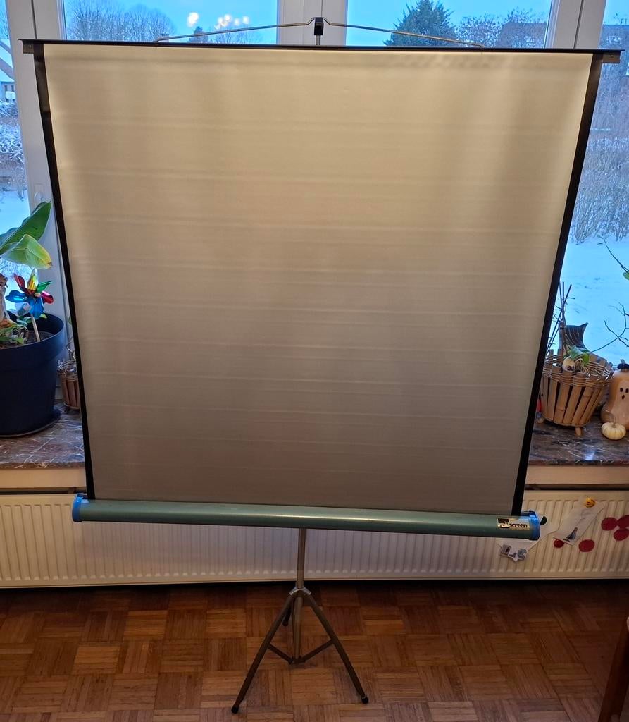 Écran de projection portable sur trépied, TV, Hi-fi & Vidéo, Enlèvement ou Envoi