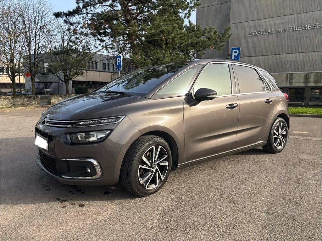 Citroen C4 Picasso Automatique 2.0 BlueHdi Business Lounge, Autos, Citroën, Cuir, 1800 kg, Carnet d'entretien, 5 portes
