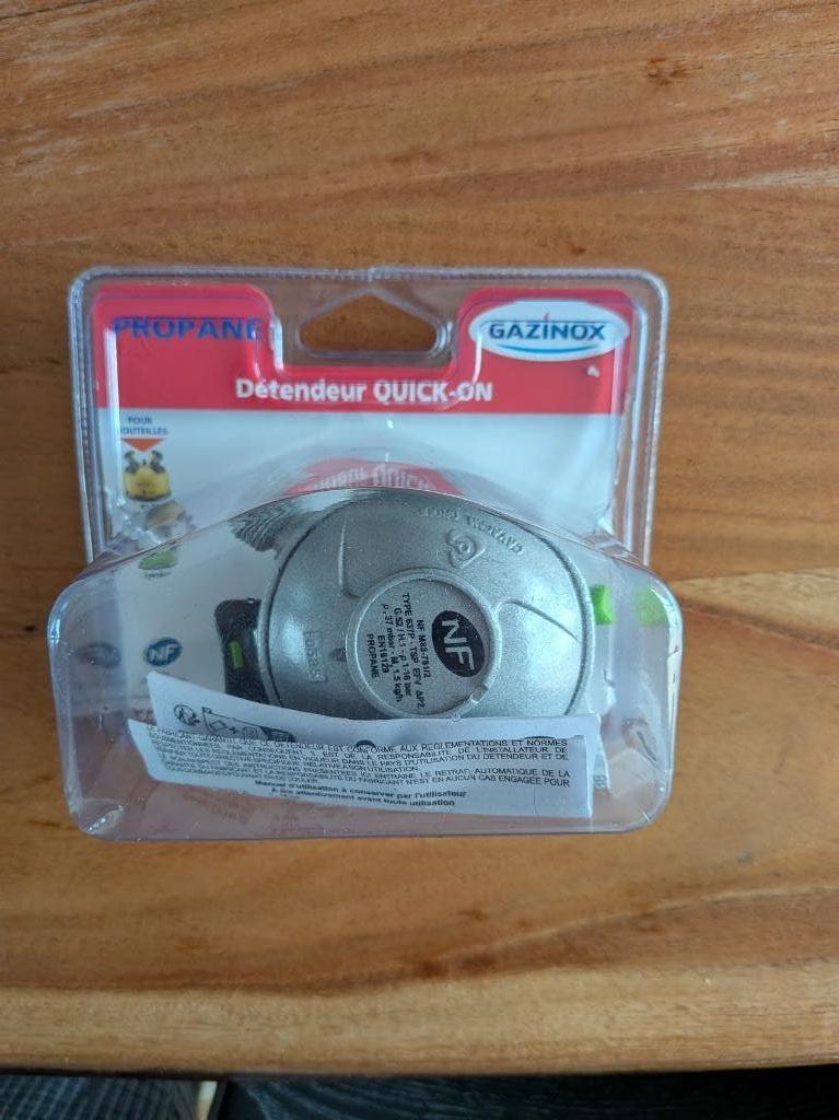NEUF Détendeur Gaz Propane FR Quick-On Ø20mm, Enlèvement ou Envoi, Neuf
