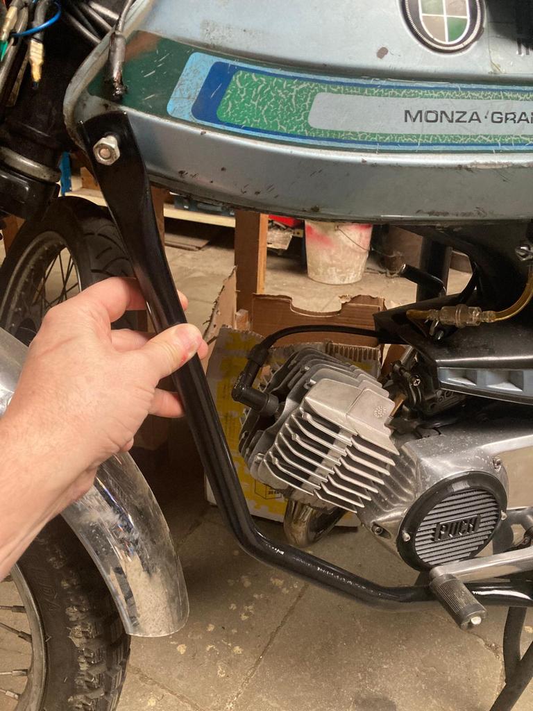 Puch Monza valbeugels/motorbogen, Ophalen, Zo goed als nieuw