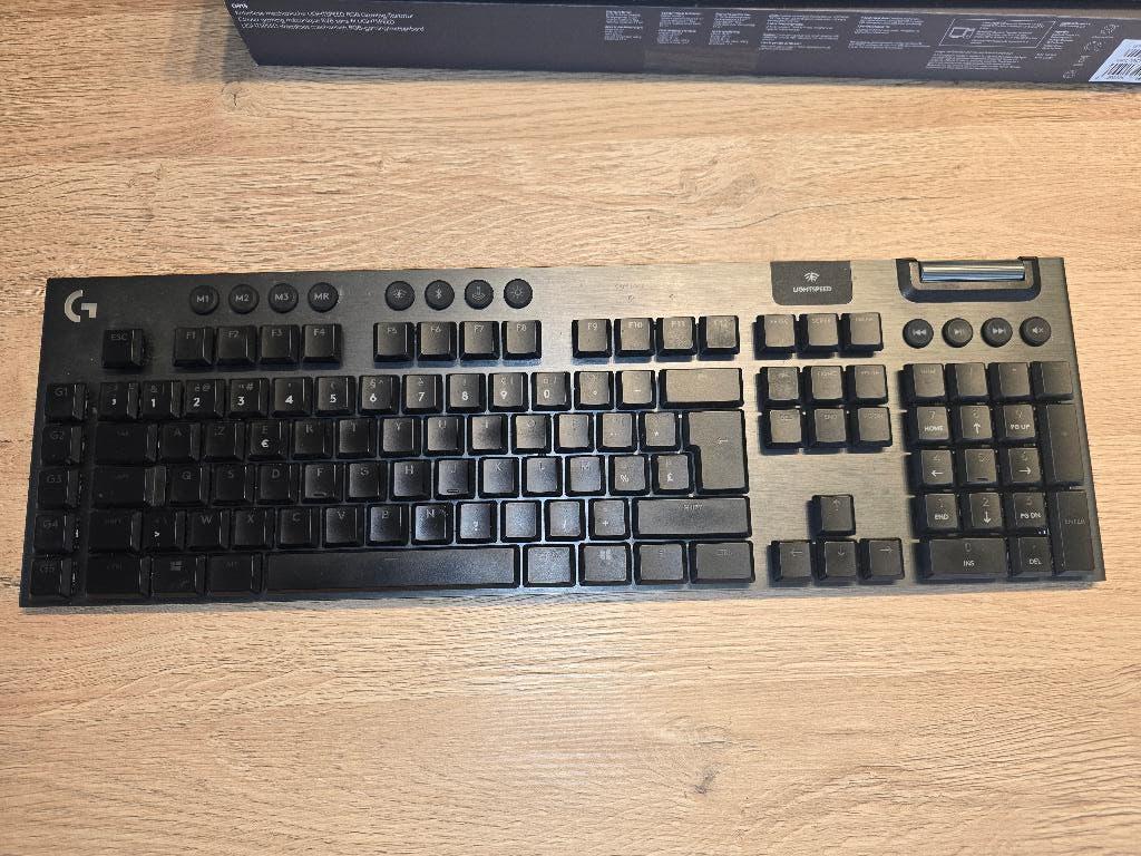 Logitech G915 X LIGHTSPEED wireless gaming toetsenbord, Computers en Software, Toetsenborden, Ophalen, Logitech G, Azerty, Zo goed als nieuw