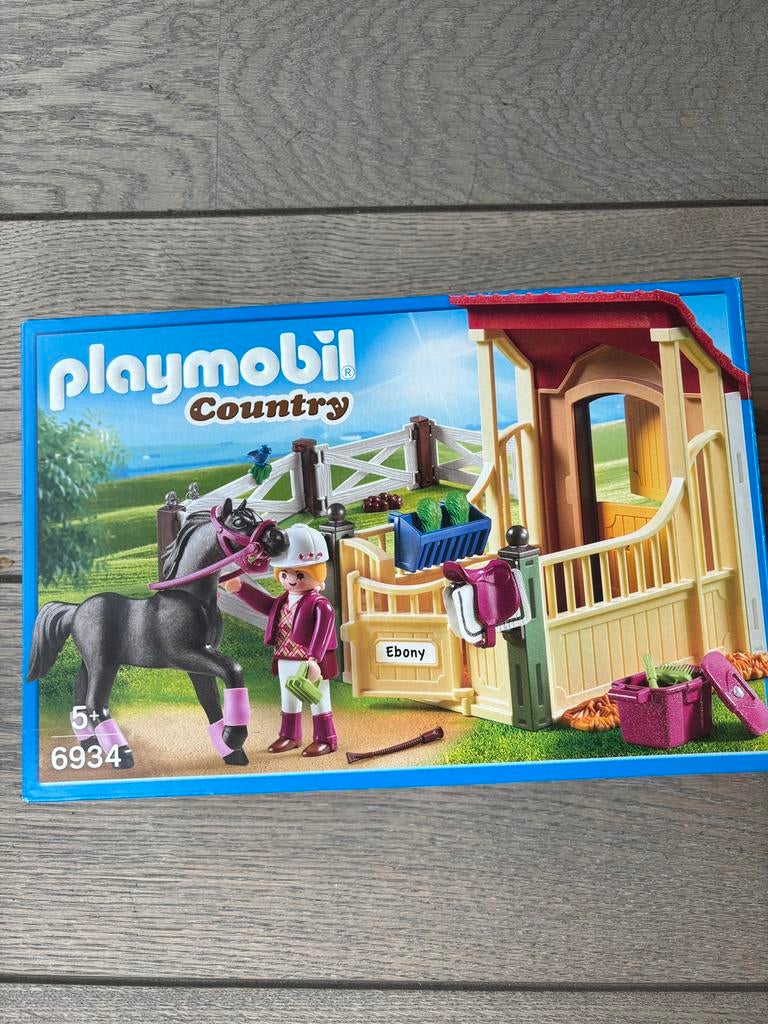 Playmobil 6934 Paardenbox, Ophalen of Verzenden, Zo goed als nieuw