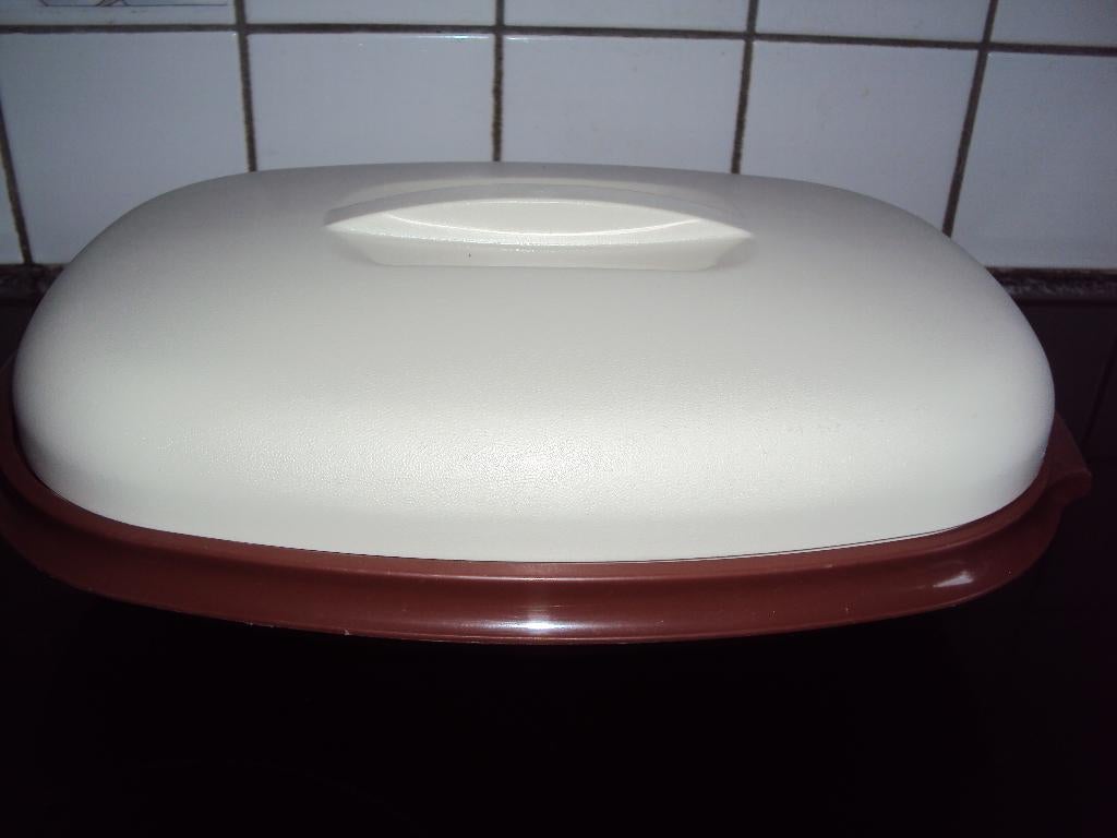 Tupperware, 3-delige schotel (serveerwonder) retro versie, Ophalen of Verzenden