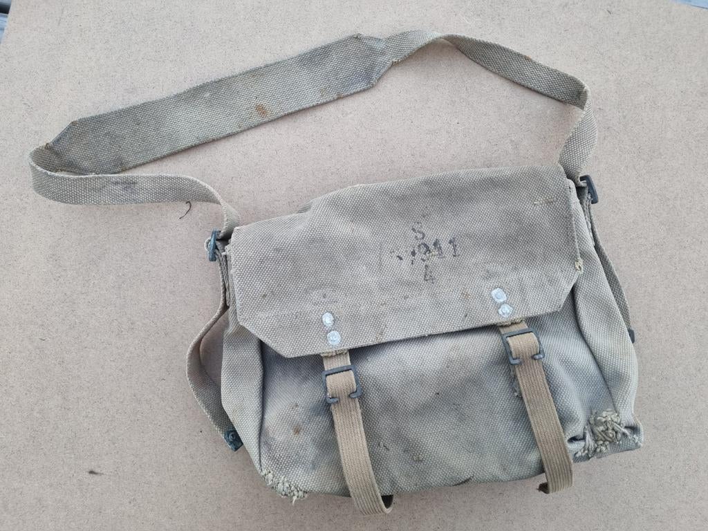 ABBL WOI - 1940 Mills 15 broodzak, Collections, Objets militaires | Seconde Guerre mondiale, Enlèvement ou Envoi, Armée de terre