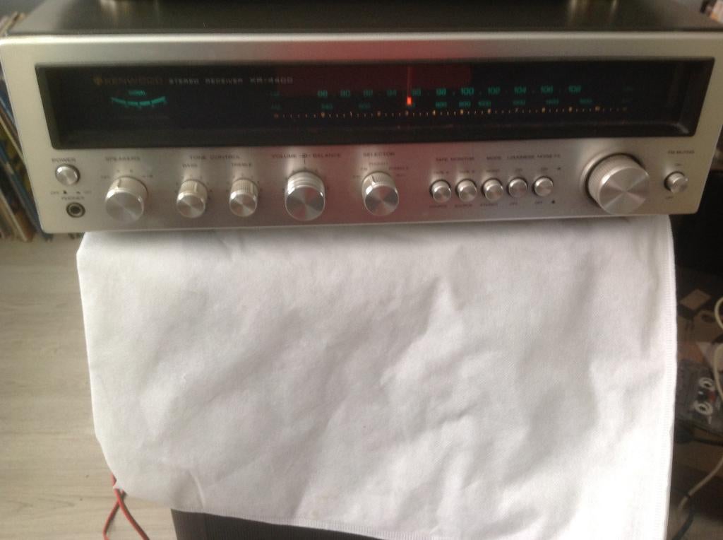 Kenwood KR-4400 AM/FM Stereo Receiver, Audio, Tv en Foto, Overige merken, Zo goed als nieuw, Cd-speler, Losse componenten