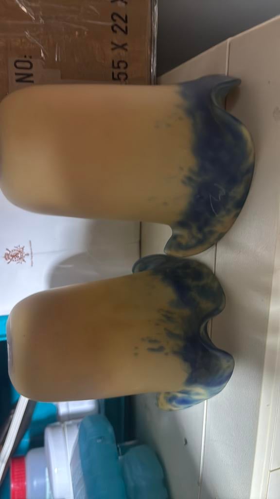 Tulipes pate de verre, Enlèvement, Comme neuf, Verre