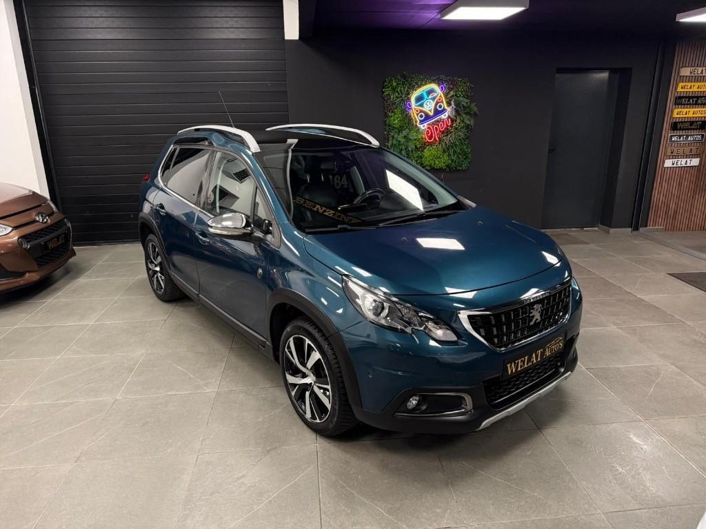 PEUGEOT 2008 CROSSWAY SPECIAL EDITION 2018 BENZINE 80.000KM, Bluetooth, Zwart, 1199 cc, Zwart