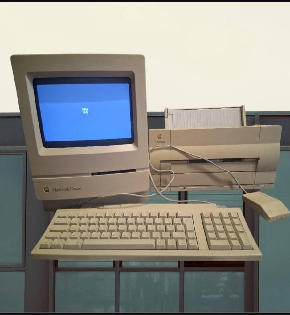 apple macintosch vintage colmputer, Computers en Software, Ophalen