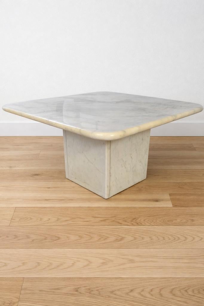 Marmeren salontafel 60x60cm, Huis en Inrichting, Ophalen
