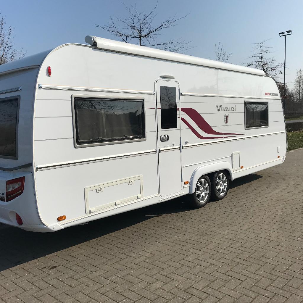 TABBERT Vivaldi Finest Edition 685 DF, Caravanes & Camping, Caravanes, Jusqu'à 4, 6 à 7 mètres, Lit Queen size, Tabbert