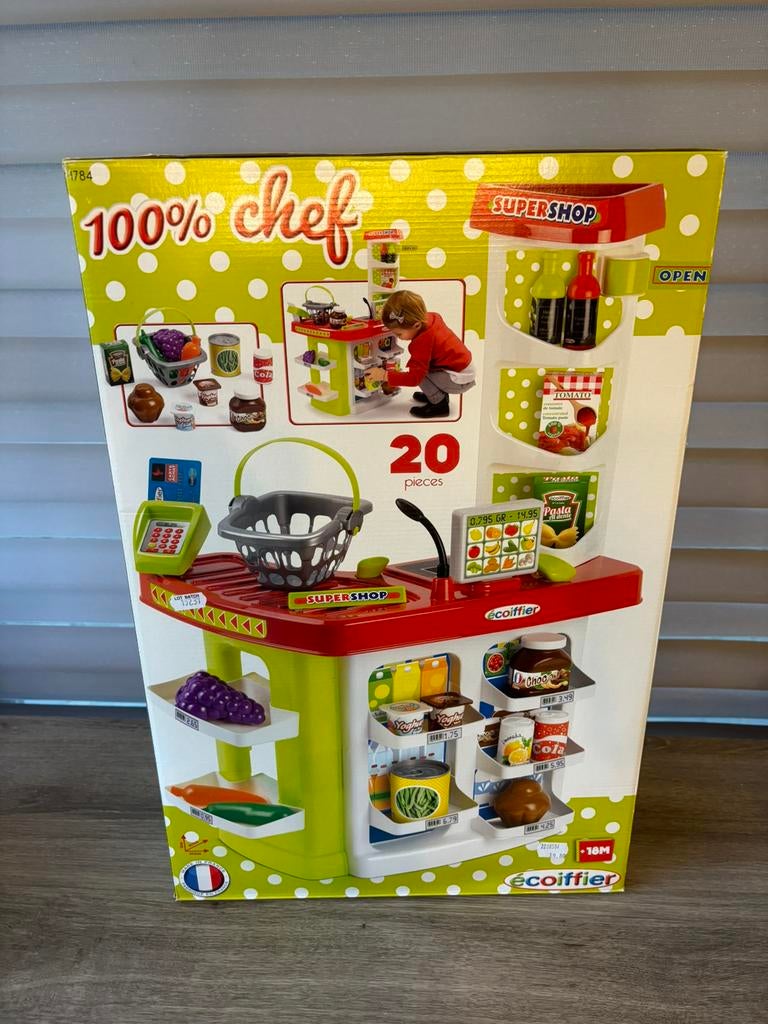 Ecoiffier 100% Chef Super Shop, Enlèvement ou Envoi, Neuf