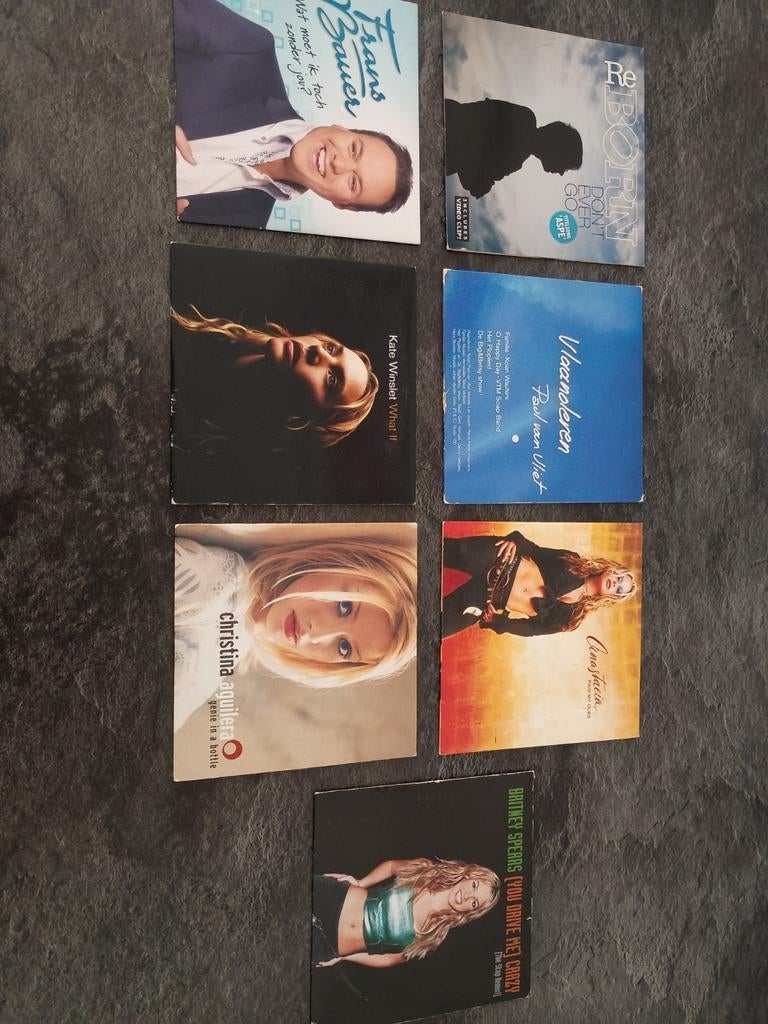 Single CD's ., Collections, Signets, Enlèvement ou Envoi