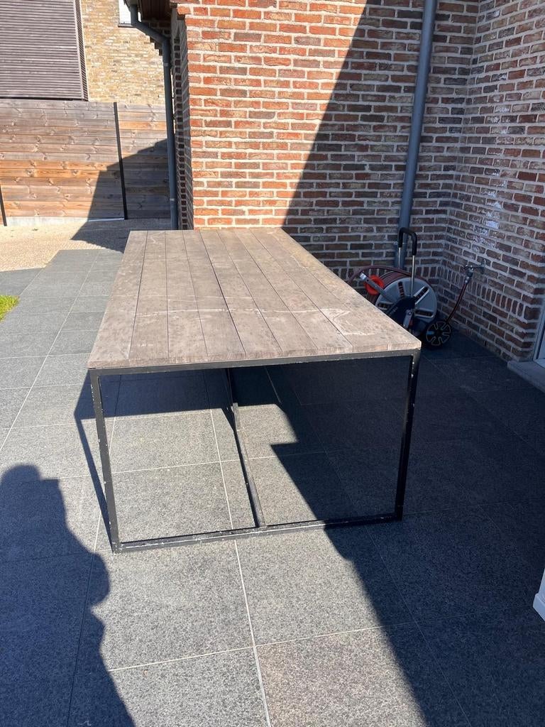 Tuintafel in padoek 2,5m, Ophalen