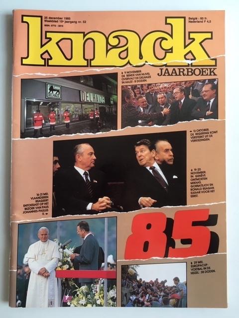 Knack jaarboek 1985, Ophalen, 20e eeuw of later, Zo goed als nieuw