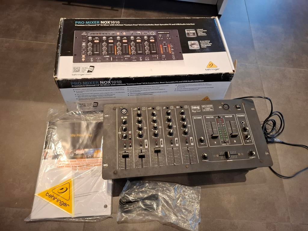Pro mixer Nox 1010 - Behringer, Muziek en Instrumenten, Mengpanelen, Ophalen, Gebruikt