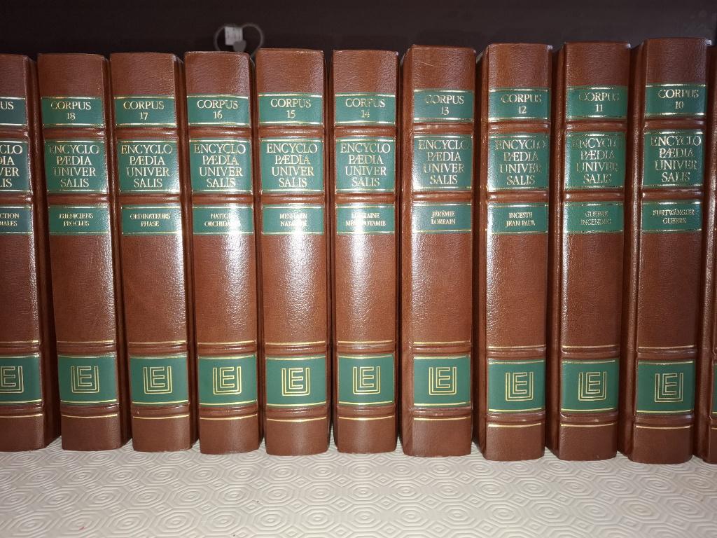 Encyclopédie Universalis (1990), Livres, Série complète, Enlèvement, Autre, Général