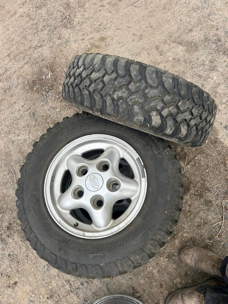 Land rover velgen, Auto-onderdelen, Banden en Velgen, Ophalen, Band(en)