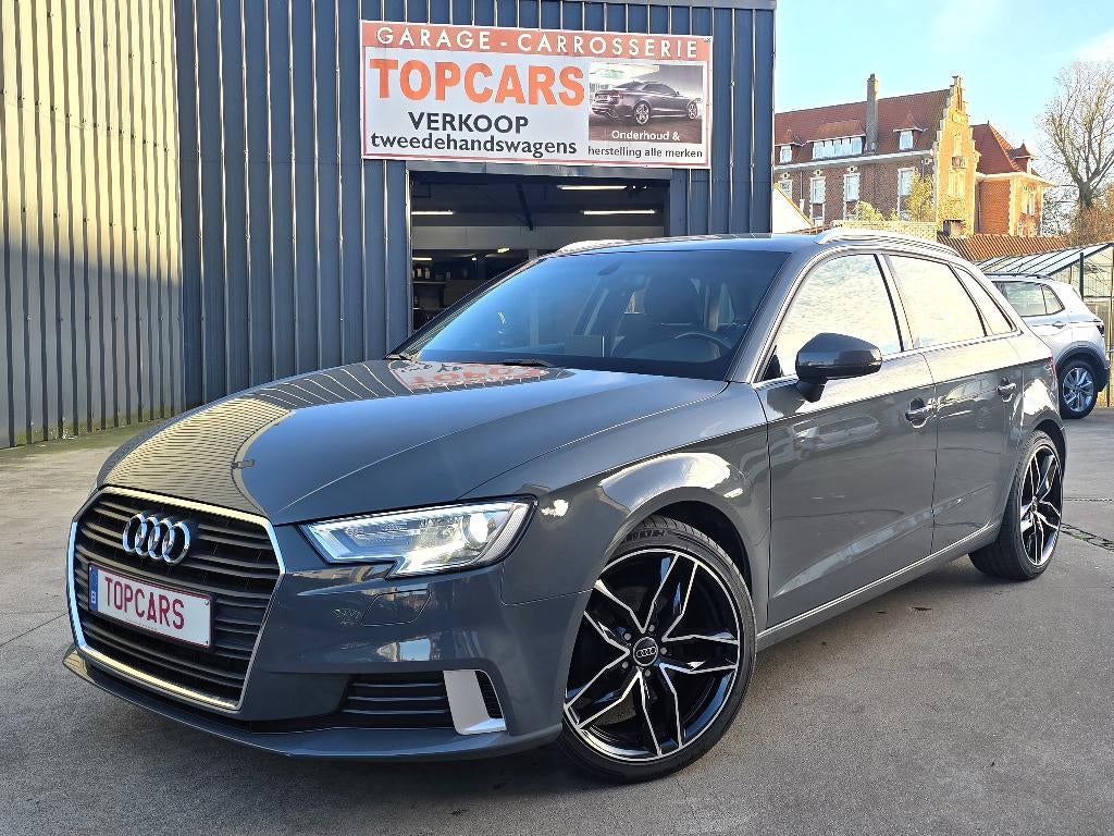 ✔AUDI A3 1.5 TFSi Sport S-tronic 2020 Euro6❕ GPS, Xenon..., Auto's, Overige bekleding, Bedrijf, Zilver of Grijs, A3