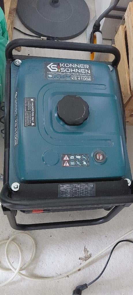 Inverter generator 4kW Konner&Sohne KS4100iE, Doe-het-zelf en Bouw, Aggregaten, Ophalen, Elektrisch startend, Benzine, Nieuw