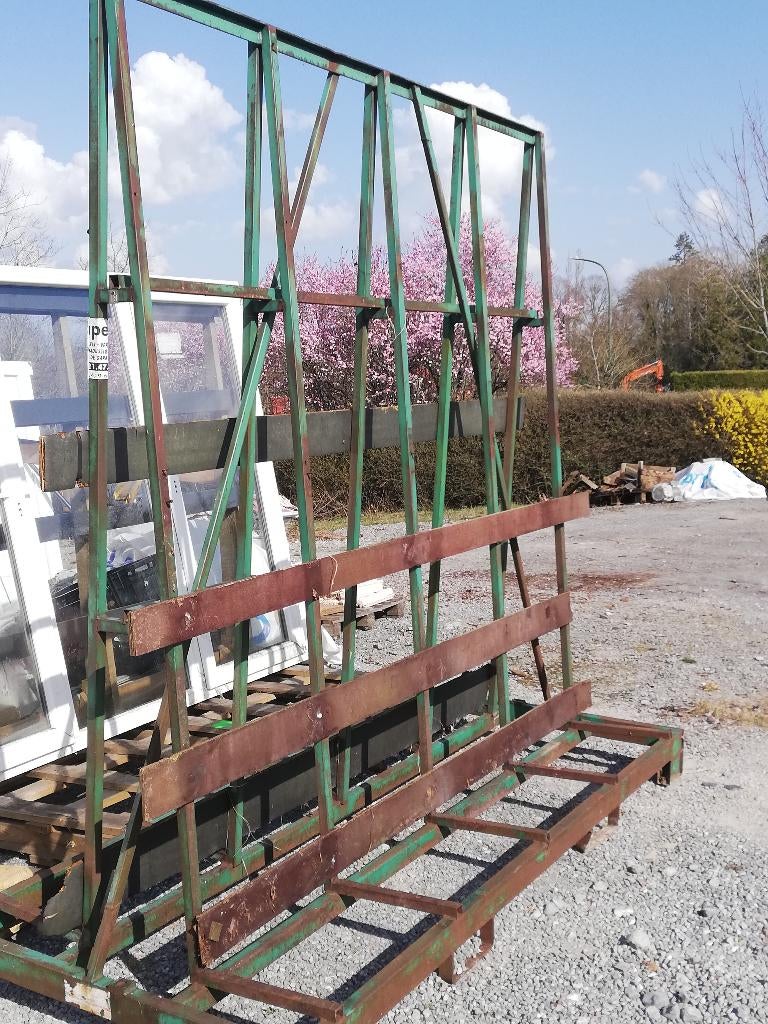Grand chevalet métallique châssis, Enlèvement, Utilisé