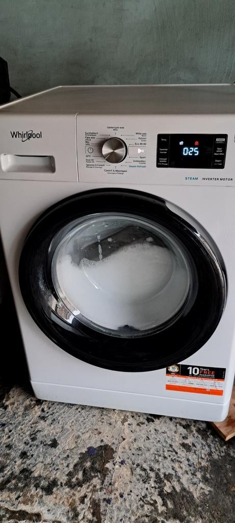 Machine à laver whirlpool, Ophalen