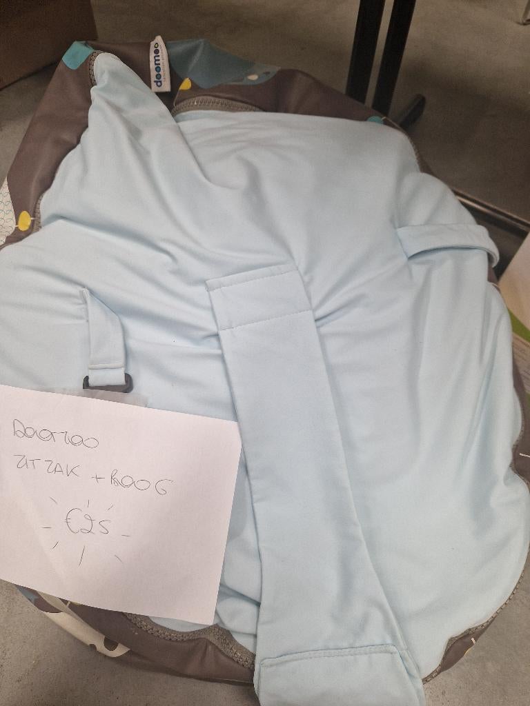 Doomoo ligkussen + 2 hoezen + speelboog – compleet - € 15, Enlèvement, Utilisé, Autres types