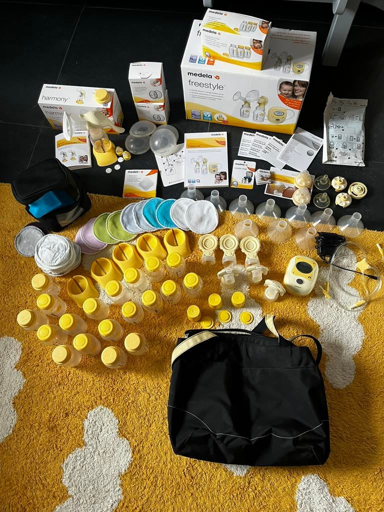 Grand lot de Medela, Enfants & Bébés, Enlèvement ou Envoi, Utilisé, Tire-lait