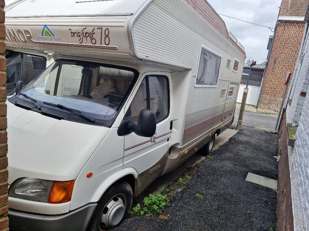 Mobilhome Ford Rimor, Chemisch toilet, Alkoof, Geïsoleerd glas, Ford