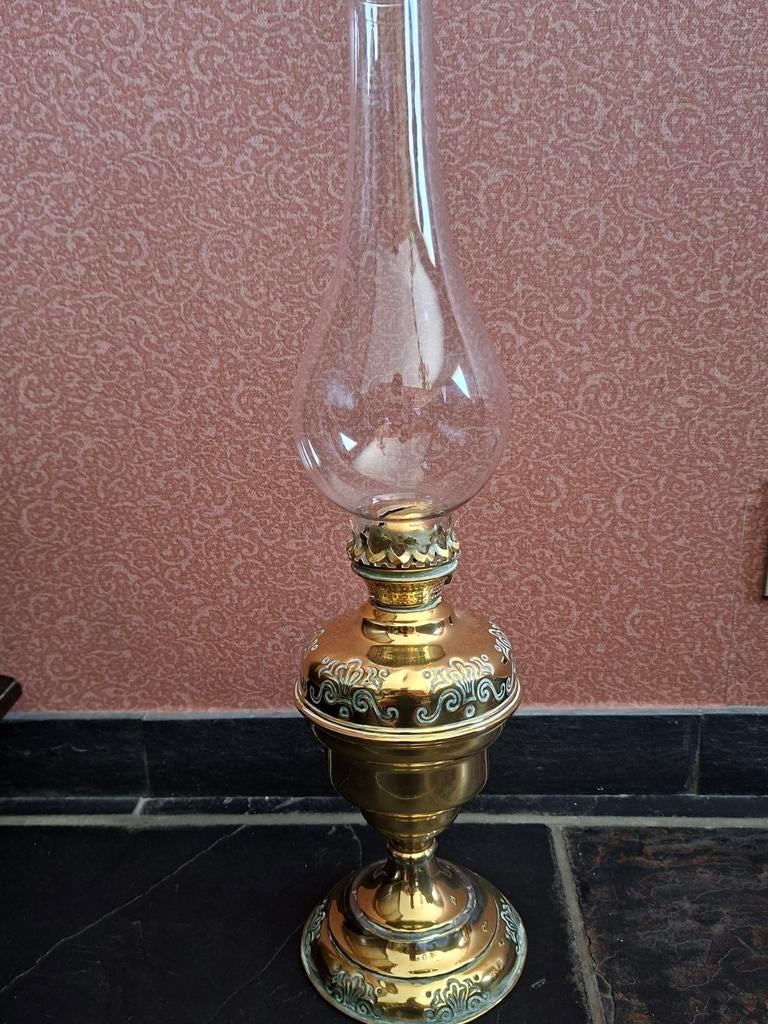Olielamp, Antiek en Kunst, Antiek | Verlichting, Ophalen