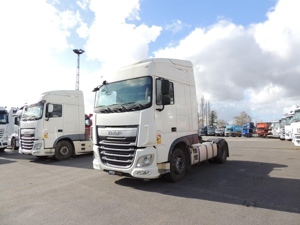 daf xf 460 space cab, Automaat, Achterwielaandrijving, Euro 6, Wit